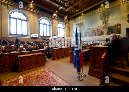 Rome, Italie. 09 avr, 2019. Le prix de la CNEL Parlamentino : Crédit Photo Agency indépendante/Alamy Live News Banque D'Images