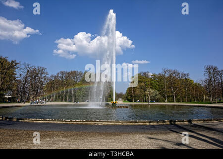 Jardins de Herrenhausen à Hanovre.Allemagne.Herrenhäuser Gärten. Banque D'Images