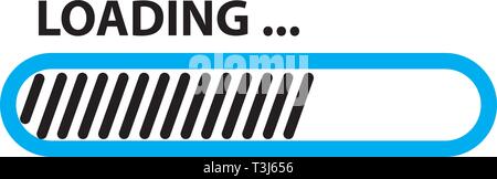 L'icône de chargement template Illustration de Vecteur