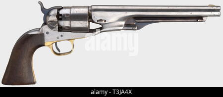 Les armes légères, revolver Colt, modèle 1860 de l'armée, calibre .44, Additional-Rights Clearance-Info-Not-Available- Banque D'Images