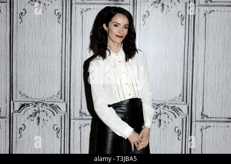 New York, USA. 03 Oct, 2016. Abigail Spencer à construire ensemble discuter, son nouveau spectacle 'intemporel' à l'AC sur AOL, 03 octobre 2016 à New York, New York. crédit : Steve Mack/S.D. Mack Photos/Alamy Banque D'Images