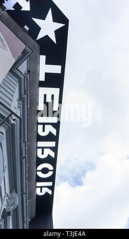 Budapest Hongrie 03 15 2019 La Maison de la terreur de Budapest Détail Banque D'Images