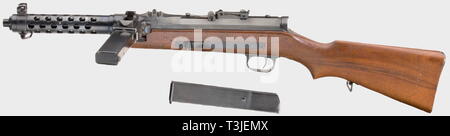 Les armes de service, de l'Allemagne jusqu'en 1945, MP 34 (ö), mitraillette, Steyr-Solothurn Deko, calibre 9 mm, Steyr 6067 Editorial-Use-nombre, seulement Banque D'Images