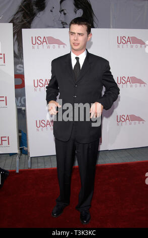 LOS ANGELES, CA. 12 juin 2002 : l'acteur Colin HANKS à la 30e cérémonie annuelle de l'American Film Institute Award Gala à Hollywood. L'événement a été l'honneur du père Colin acteur Tom Hanks. © Paul Smith / Featureflash Banque D'Images