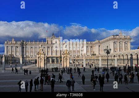 Palais Royal, Madrid, Spain, Europe Banque D'Images