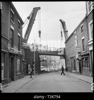 Caroline Street, Longton, Stoke-on-Trent, 1965-1968. Organisateur : Eileen Deste. Banque D'Images