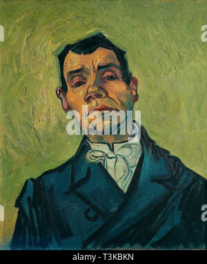 Portrait de Joseph-Michel Ginoux, 1888. Créateur : van Gogh, Vincent, (1853-1890). Banque D'Images