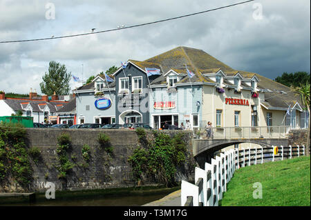 Courtown, Irlande - 23 août 2017. Courtown ville dans le comté de Wexford, Irlande Banque D'Images