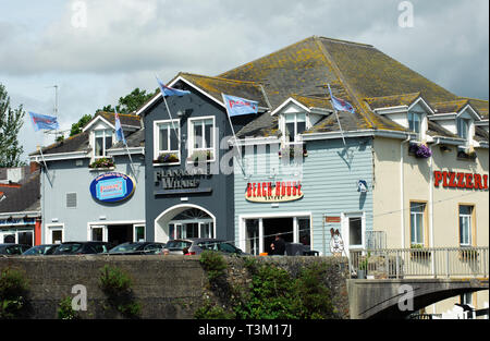 Courtown, Irlande - 23 août 2017. Courtown ville dans le comté de Wexford, Irlande Banque D'Images