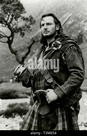 Liam Neeson dans le film Rob Roy, 1995 Banque D'Images