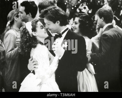 Kimberly Williams et Martin Short dans le film le père de la mariée, 1991 Banque D'Images