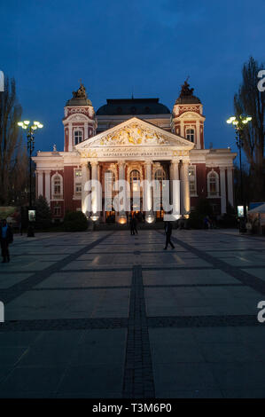 La Bulgarie, Théâtre National Ivan Vazov, Garden City, Sofia, Bulgarie, Europe, Banque D'Images