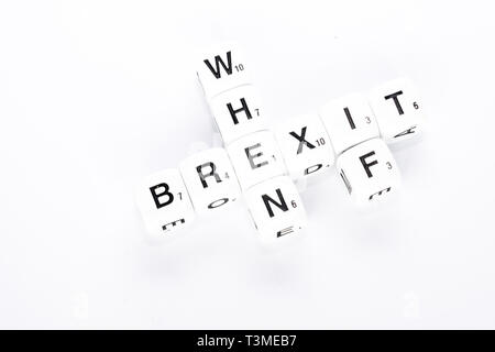 Brexit confusion Banque D'Images