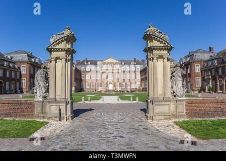 Porte d'entrée pour le château de Nordkirchen, Allemagne Banque D'Images