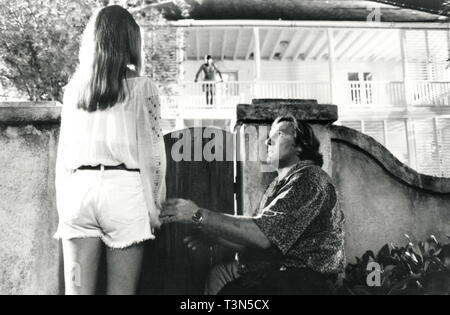 L'acteur français Gérard Depardieu et Katherine Heigl dans le film Mon Père, le Héros, 1994 Banque D'Images