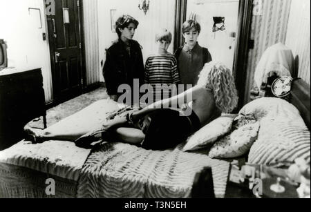 Christopher B., A. Lavorgna, Melanie Griffith et Michael Patrick Carter dans le film argent Lait, 1994 Banque D'Images