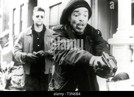 Acteurs Judd Nelson et ICE-T dans le film New Jack City, 1991 Banque D'Images