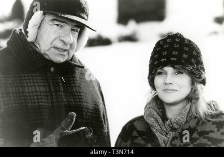 Walter Matthau et Ann-Margret dans le film Grumpy Old Men, 1993 Banque D'Images