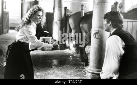 Nicole Kidman et Tom Cruise dans le film, et de loin, 1992 Banque D'Images