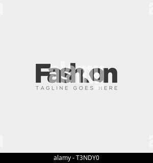 Chaussures de mode avec de simples négatifs type télévision logo vector illustration élément icône Illustration de Vecteur