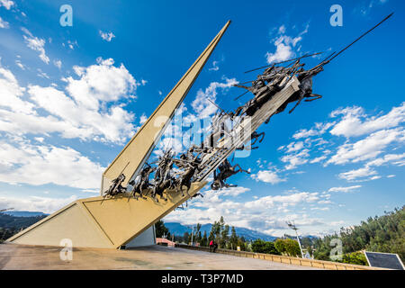 Pantano de Vargas memorial Paipa Boyaca Colombie en Amérique du Sud Banque D'Images