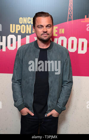 Leonardi DiCaprio au CinemaCon Photo Call pour Columbia Pictures' IL ÉTAIT UNE FOIS À HOLLYWOOD au Colosseum du Caesars Palace, Las Vegas, NV, le 23 avril, 2018 Banque D'Images