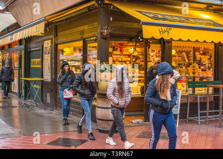 Naschmarkt vienne Linke Wienzeile open air fruits & légumes marché. L'Autriche. Banque D'Images