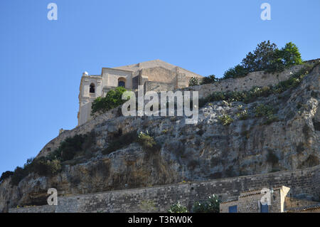 Voir l'église de San Matteo, Scicli, Raguse, Sicile, Italie, Europe, Site du patrimoine mondial Banque D'Images