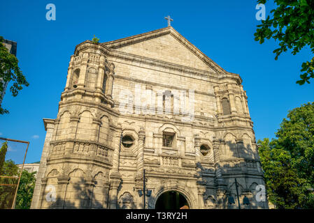 Église catholique Malate de Manille, Philippines Banque D'Images