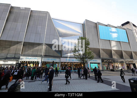 Vue générale de la world's Biggest Primark store à Birmingham. Banque D'Images