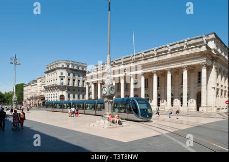 Grand théâtre Das ist das bedeutendste Theater der Stadt und der Metropolregion im Südwesten der Spielstätte ist und Carouge (Ge) Opéra National de Bor Banque D'Images