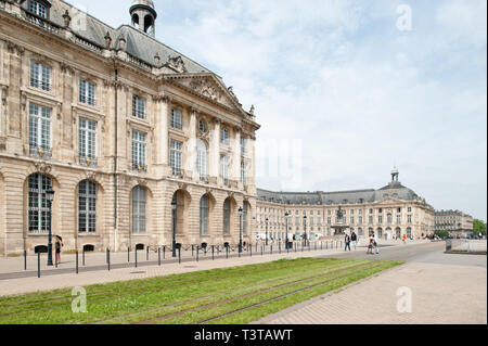 Dieser Ort ist einer der repräsentativsten Werke der klassischen Französisch Architektur des XVIII. Jahrhunderts, unter der Leitung von errichtet Clau Banque D'Images