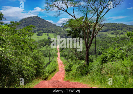 El Valle de Anton au Panama. El Valle est considéré comme l'un des plus beaux endroits au Panama. Banque D'Images