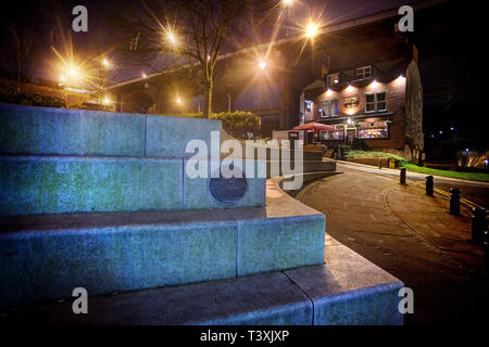 L'auberge de bateau public house,Vallée Ouseburn, Newcastle-upon-Tyne Banque D'Images