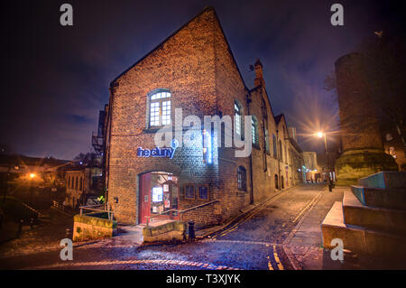 Le Cluny public house,Vallée Ouseburn, Newcastle-upon-Tyne Banque D'Images