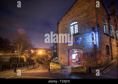 Le Cluny public house,Vallée Ouseburn, Newcastle-upon-Tyne Banque D'Images