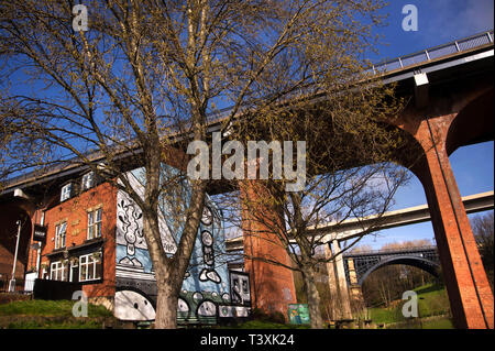 L'auberge de bateau public house,Vallée Ouseburn, Newcastle-upon-Tyne Banque D'Images