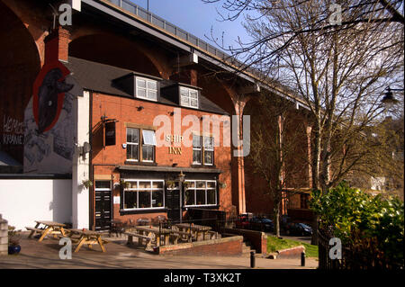 L'auberge de bateau public house,Vallée Ouseburn, Newcastle-upon-Tyne Banque D'Images