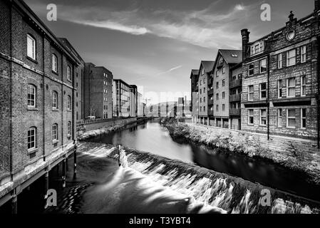 Lady's Bridge Sheffield. Banque D'Images