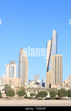 Koweït beauté nature nuit et jour Banque D'Images