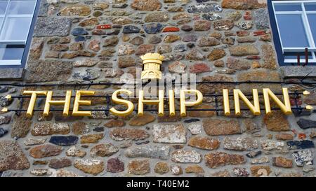 Mousehole, Cornwall, Angleterre. Banque D'Images