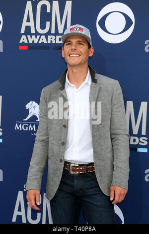 7 avril 2019 - Las Vegas, NV, USA - LAS VEGAS - 7 AVR : Granger Smith à la 54e Academy of Country Music Awards au MGM Grand Garden Arena le 7 avril 2019 à Las Vegas, NV (crédit Image : © Kay Blake/Zuma sur le fil) Banque D'Images