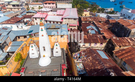 Shree shiv shakti temple, Zanzibar Banque D'Images