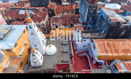 Shree shiv shakti temple, Zanzibar Banque D'Images