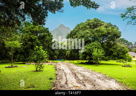 El Valle de Anton au Panama. El Valle est considéré comme l'un des plus beaux endroits au Panama. Banque D'Images