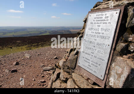 Dunkery Beacon Exmoor Banque D'Images