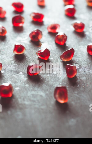 Les graines de grenade fruit still life Banque D'Images