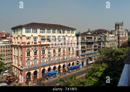 06-11-2012-patrimoine-architecture Siddharth College of Commerce de l'économie et du droit à Mumbai Maharashtra INDE Banque D'Images