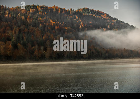 Lake Sylvenstein Banque D'Images