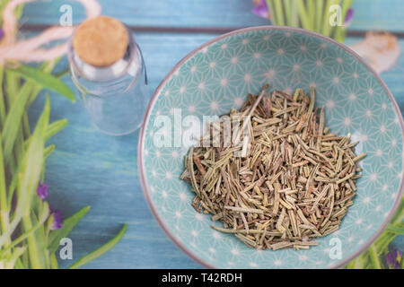 Rosemary spice herbes curatives détail Banque D'Images